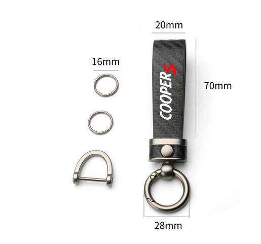 1-piece car keychain/key ring/badge lanyard/neck key strap for Toyota brides