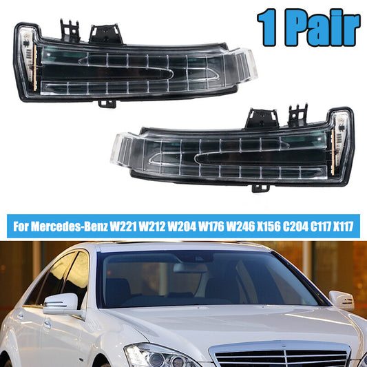 for Mercedes-Benz W221 W212 W204 Rear View Side Mirror Turn Signal Light Lamp