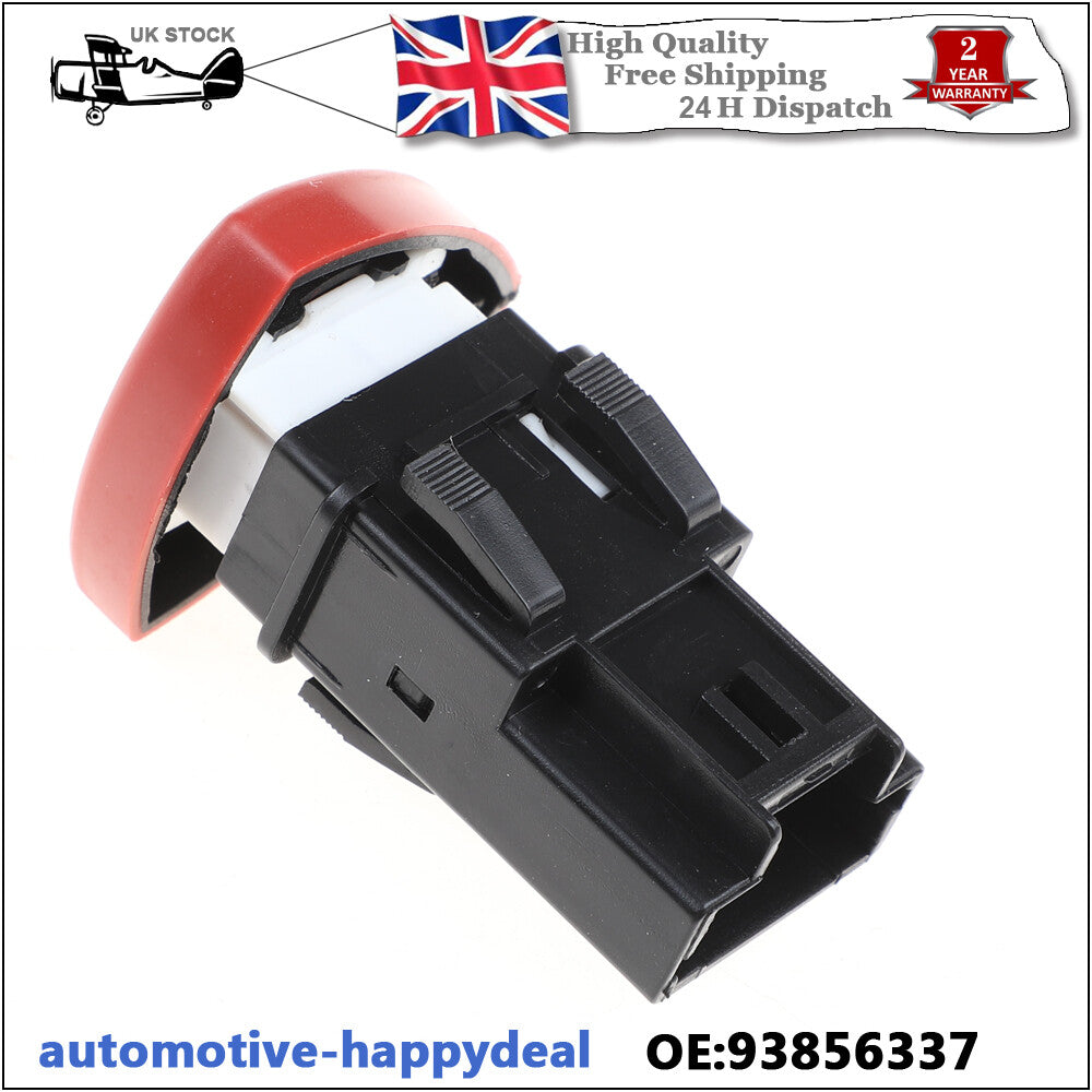 for VAUXHALL LAGUNA VIVARO TRAFIC for RENAULT HAZARD WARNING LIGHT SWITCH 93856337