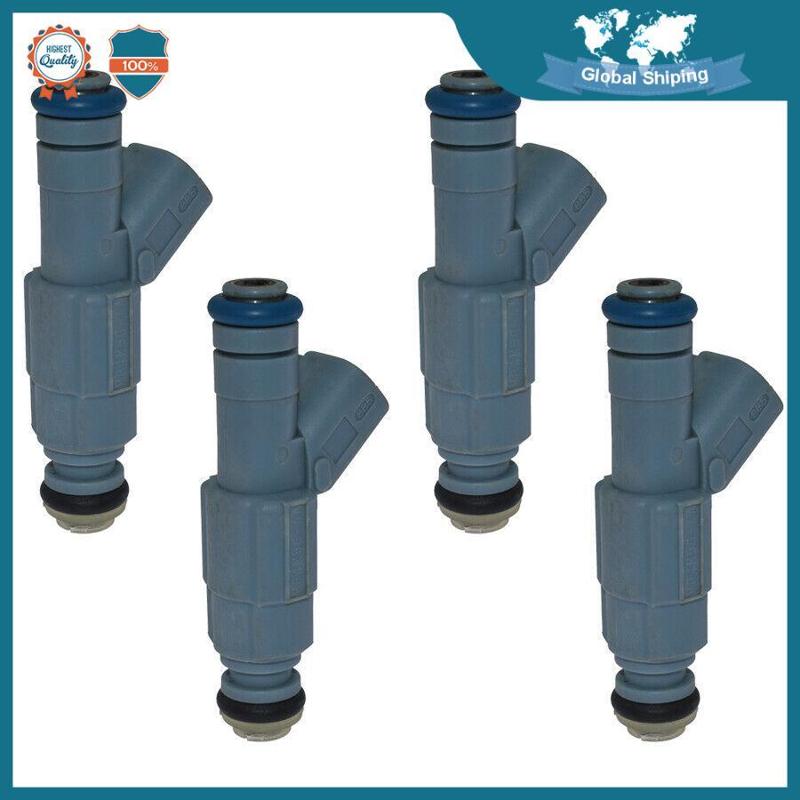 4x Fuel Injectors 0280156206 FJ819 0280158119 for 2004-2005 for Mazda 3 2.0L