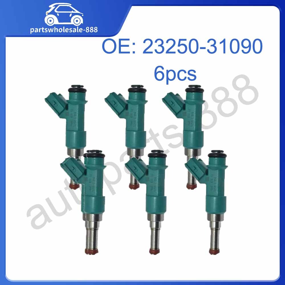 6-piece fuel injector for Lexus for ES RX350 2010-2018 and for Toyota for Avalon for Sienna 3.5 V6