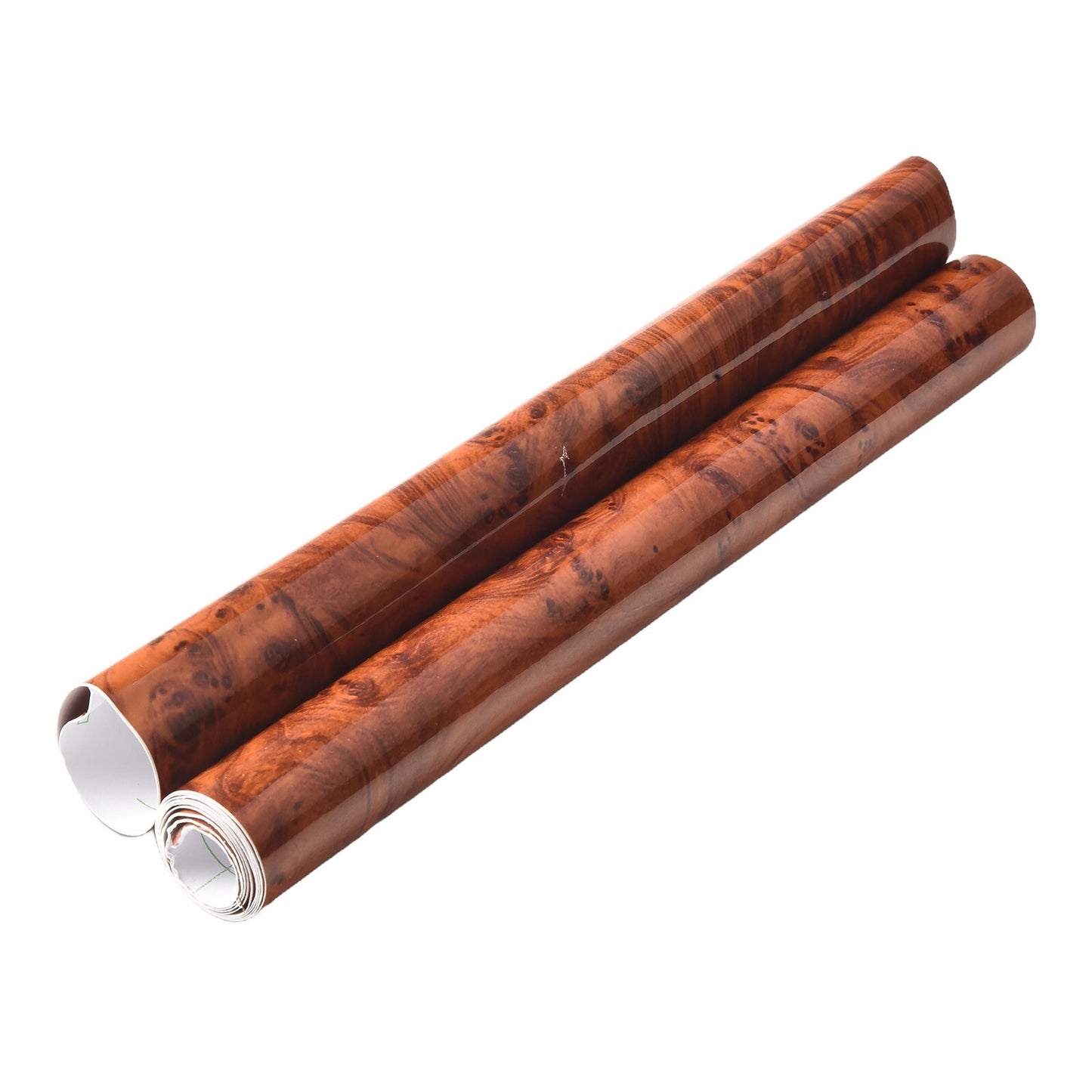 High-gloss wood grain wrapping film, DIY vinyl decals for car interiors, waterproof.