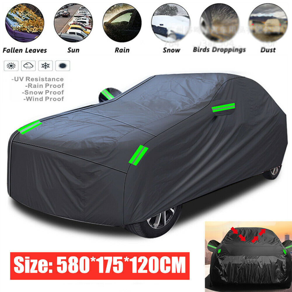 Car protective case: waterproof, rainproof, UV-resistant, dustproof, sunproof, reflective, all year round.