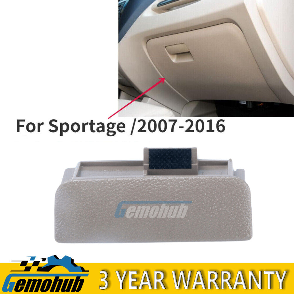 New Beige GLOVE BOX LATCH OPENER HANDLE KNOB 845601F100EZ For 2007-2016 Sportage