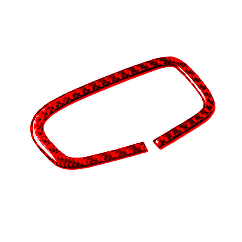 Red Carbon Fiber for Co -pilot Rear Door Handle Trim for Suzuki Grand Vitara Manual