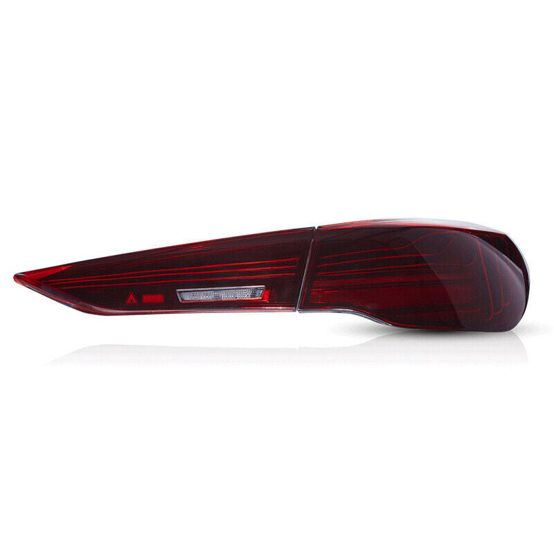 2X VLAND LED Tail Lights for BMW 4 Series 2020+ G22 G23 G26 G82 M4 CSL Red Lens