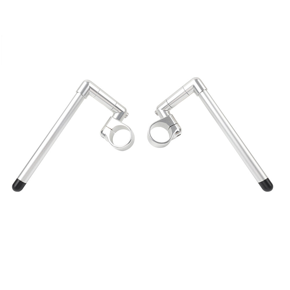 52MM Cafe Racer Bars 7/8 Universal Clip-On Handlebar Fork Tube Motorcycle