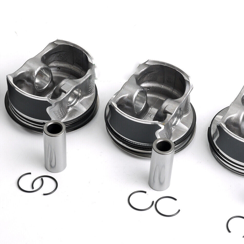 4x Pistons Rings Set ¦µ84mm 11257562451 for BMW E90 118i 320i 520i X3 N46B20B