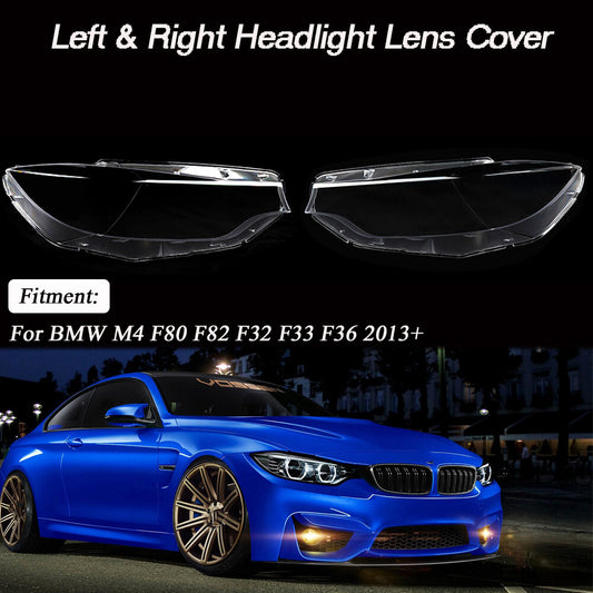 Headlight lens cover/lens for BMW M4 F80 F82 F32 F33 F36 2013+