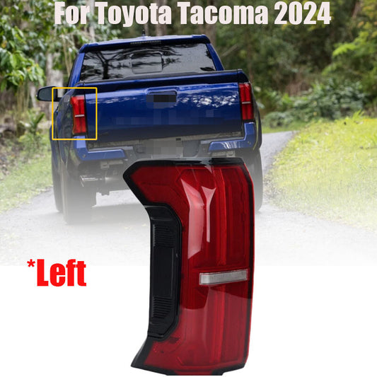 Left LED taillight for 2024 for Toyota Tacoma rear brake stop light driver side