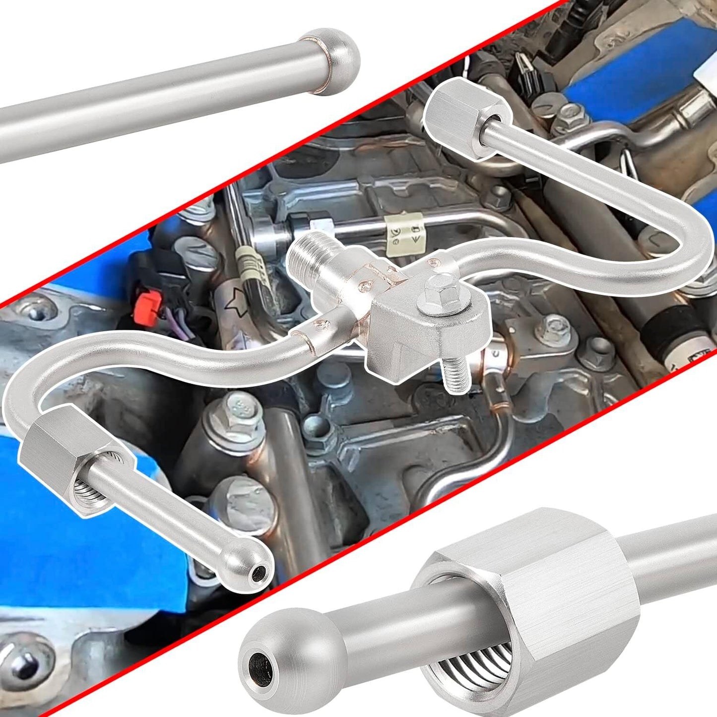 Fuel Rail Crossover Tube 12677002 Fit For GM