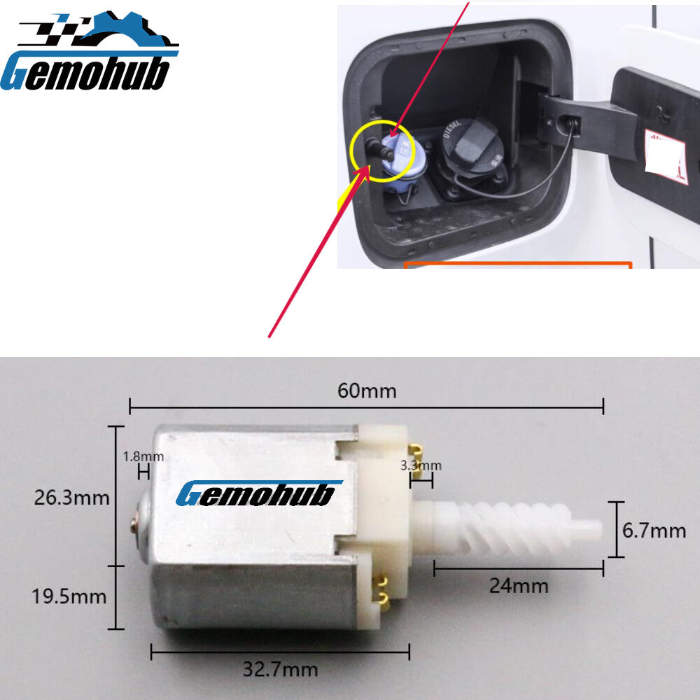 Fuel Filler Cap Actuator Motor For 2005-2015 for Nissan Xterra