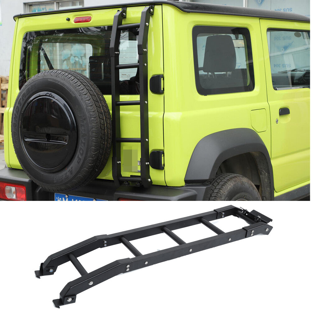 Alloy Car Rear Door Tailgate Ladder Climbing Trim Fit for Suzuki for Jimny 2019-2022