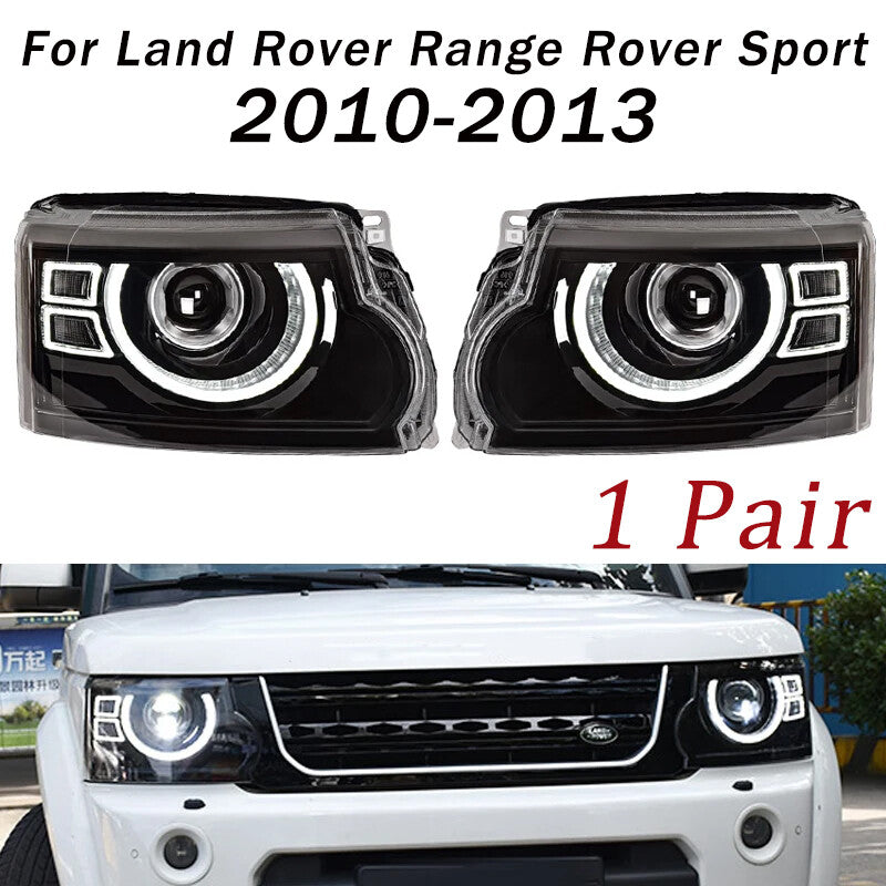 L320 LED Headlight Upgrade Headlights for Land Rover for Range Rover Sport 2010-2013