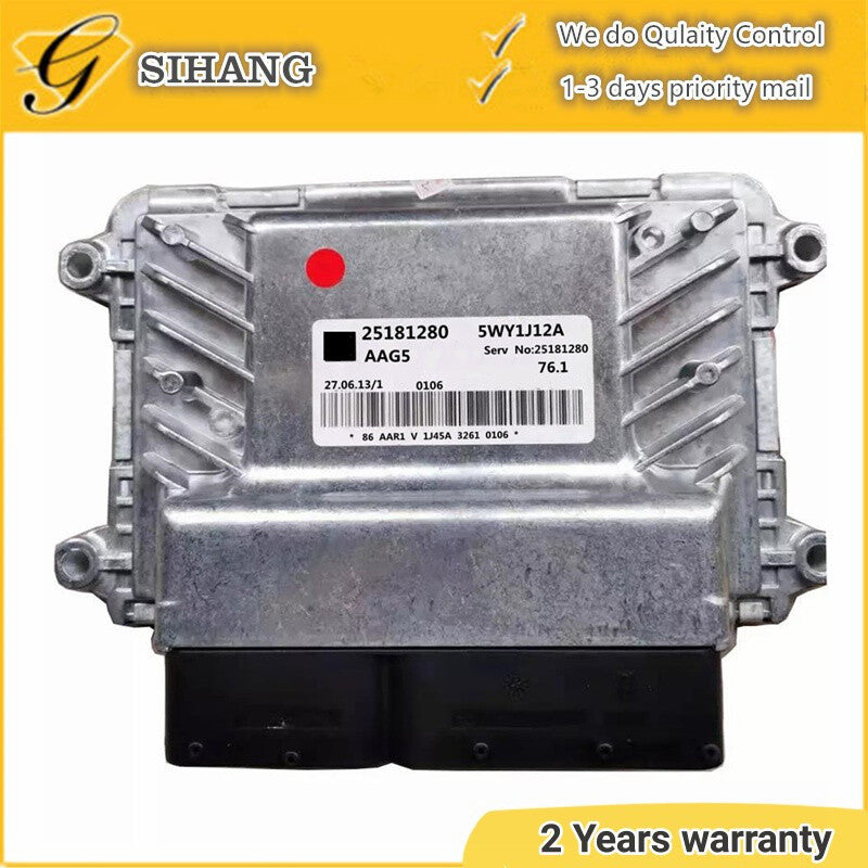 Computer Board Engine ecu for chevrolet for cruze car accessories 25181280 5wy1j12a