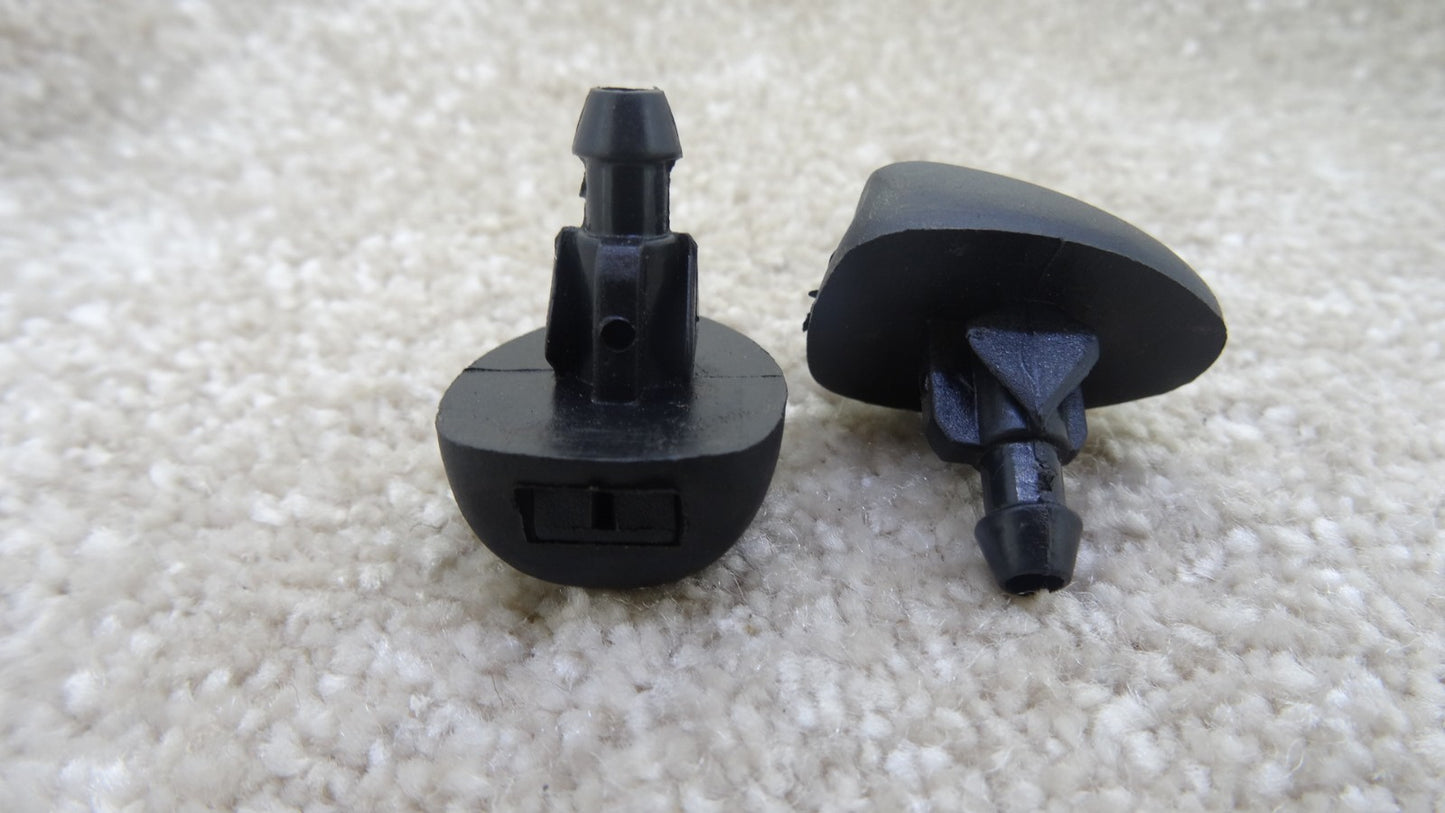 NEW for MITSUBISHI WATER SPRAY JET WASHER NOZZLE BLACK FOR FRONT WINDSHIELD