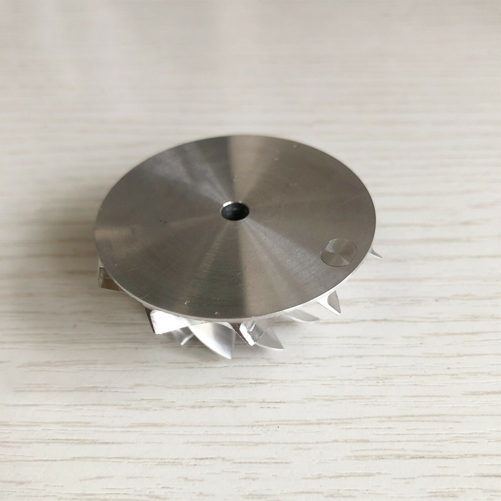 TD04 49171-41410 34.82/49.00mm 11+0 Blade Performance Steel Billet Compressor Wheel