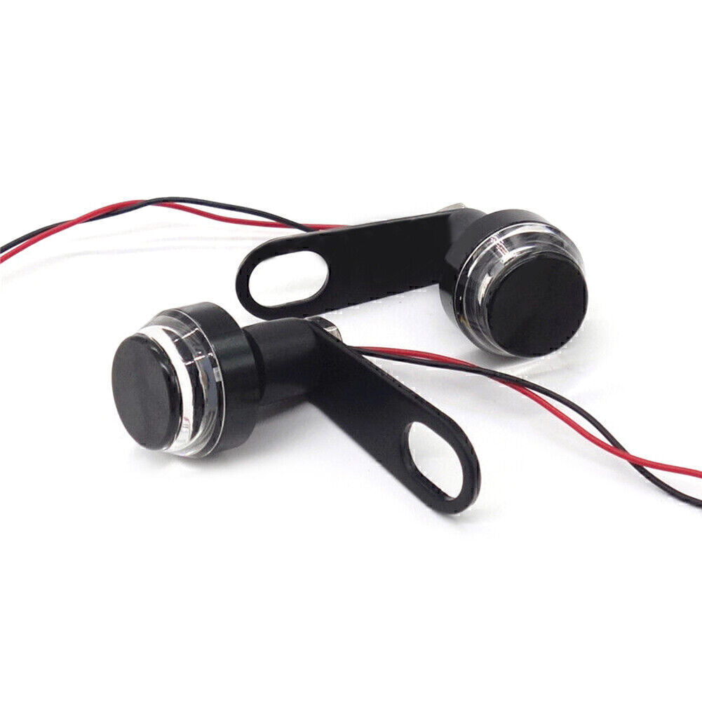 Motorcycle Turn Signal Light Rear Shock Bracket Relocater Holder Fit Cafe Racer