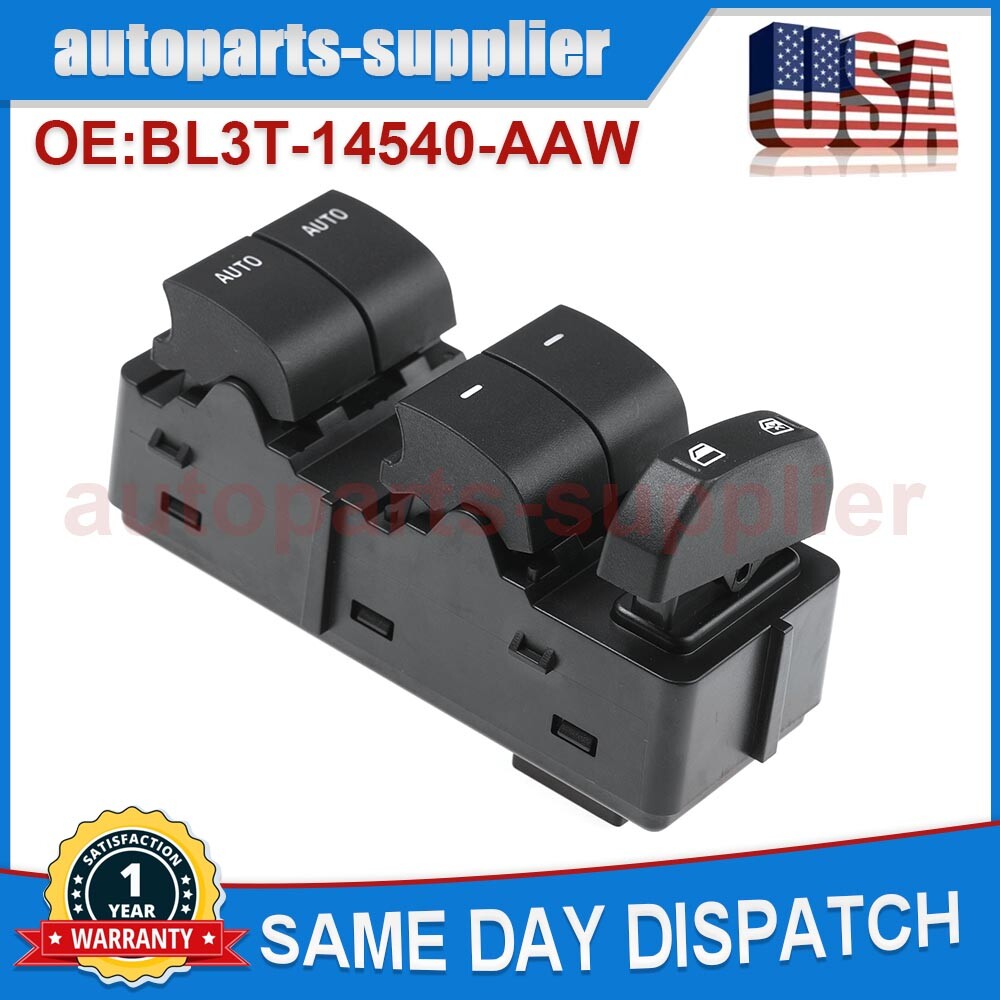 Master Power Window Door Switch for 2011-2014 for Ford F-150, new BL3T-14540-AAW