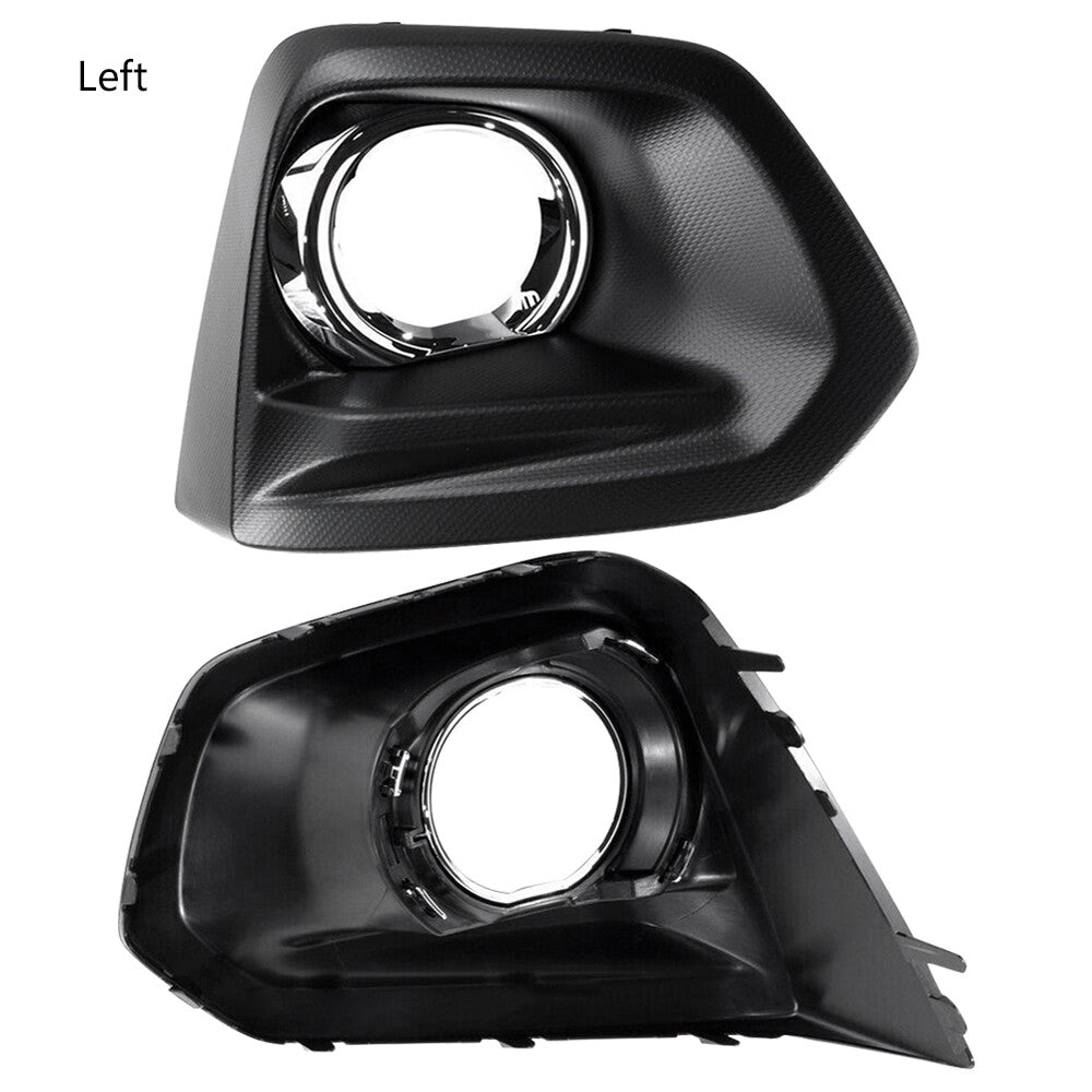 2Pcs Fit For 2012-2014 for Subaru for Impreza Fog Light Cover Bezel Chrome Left Right