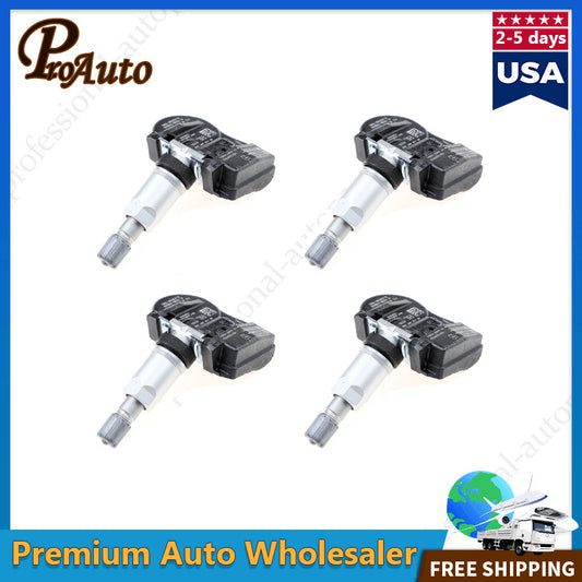 Set of 4 TPMS Tire Pressure Sensor for Honda Odyssey for Acura TLX 42753-T6N-A01