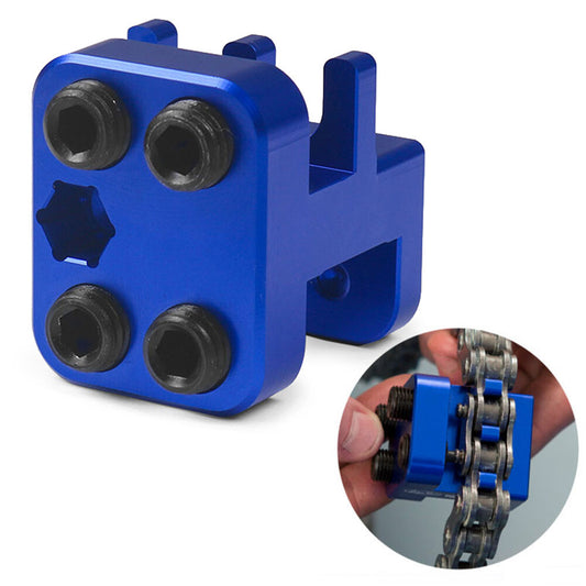 Side Plate Master Link Chain Press Tool 520 525 530 Fit Motorcycle ATV Blue