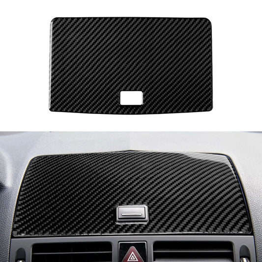 for Mercedes-Benz C-Class W204 Carbon Fiber Navigation Control Panel Trim