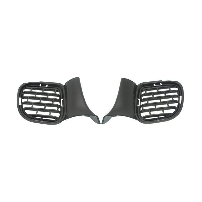 1 pair of front bumper L+R lower grille fog light bezels suitable for Dodge for Challenger