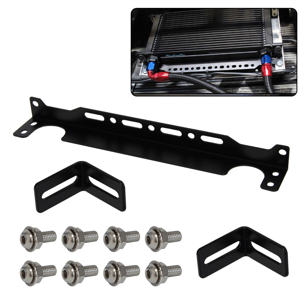 Oil Cooler Bracket Universal British Transmission Oil Cooler Mounting Bracket BK