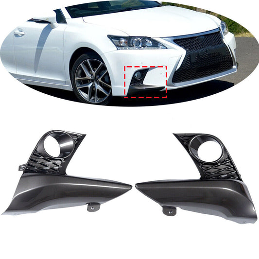 Front fog light grille protector suitable for Lexus CT200H F-Sport 2014 - 2017, LR