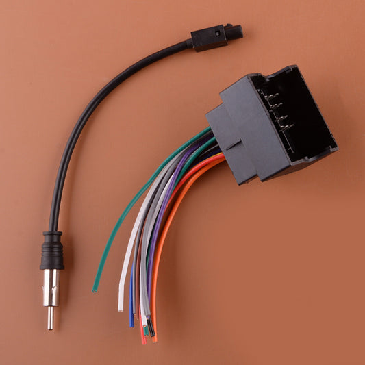 Fit for 2006-2013 for BMW 3 Series Radio Stereo Power Cable Wiring Harness & Antenna
