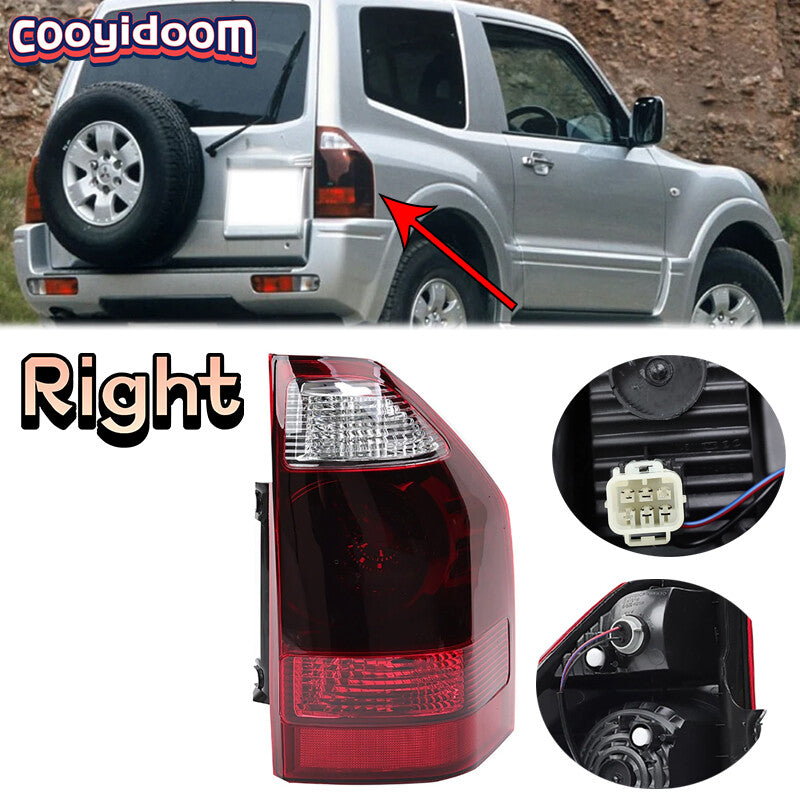 Right taillight reflector 214 - 1979L-LD-UE for Mitsubishi Pajero V73 2003 - 2006
