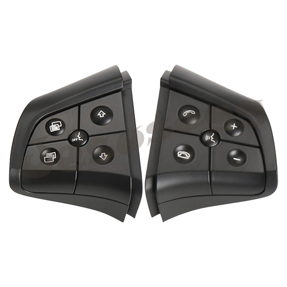 Qty 2 Steering Wheel Switch 5 Button Black Fit for Mercedes-Benz W164 W251 W245