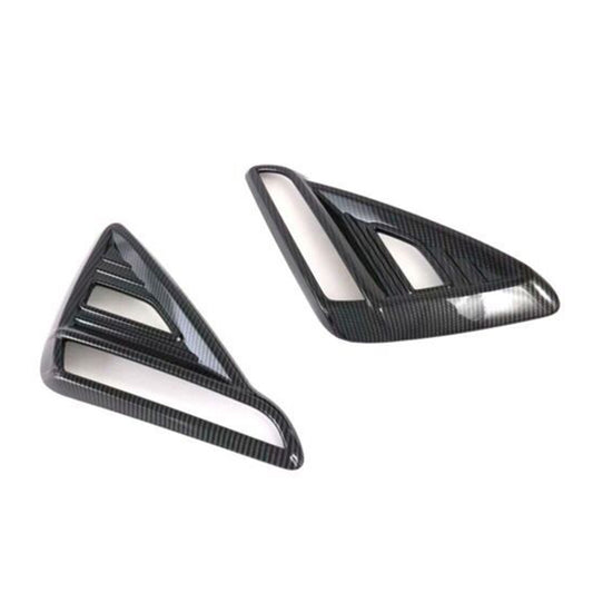 Carbon Fiber Rear Fog Light Mould Cover Trims for Kia Forte 2019-2021 Accessory