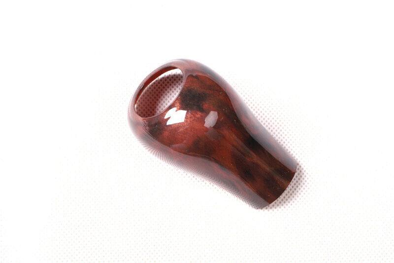 Car for Benz C-Class 10-14 Agate Wood Grain Central Console Gear Shift Knob Trim