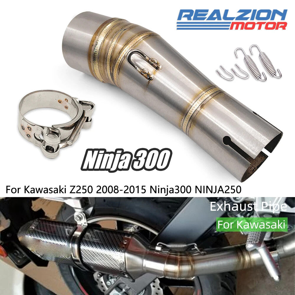 Exhaust Muffler Tail Pipe Motorcycle Escape Link Pipe For Z250 Ninja300 NINJA250