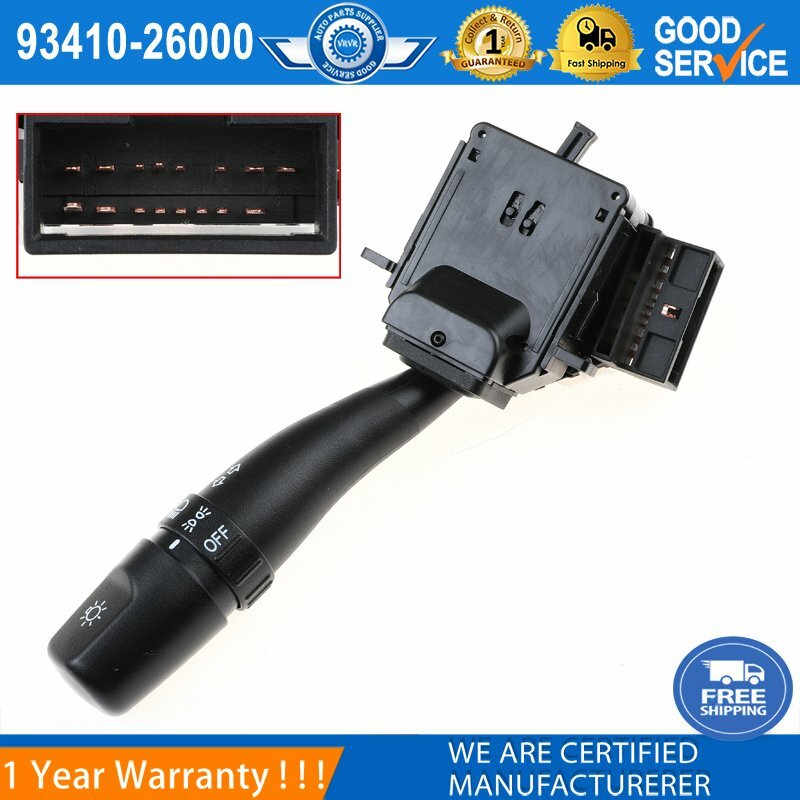 The turn signal switch is suitable for 01-06 for HYUNDAI SANTA FE 2.7L 3.5L V6 93410-26000