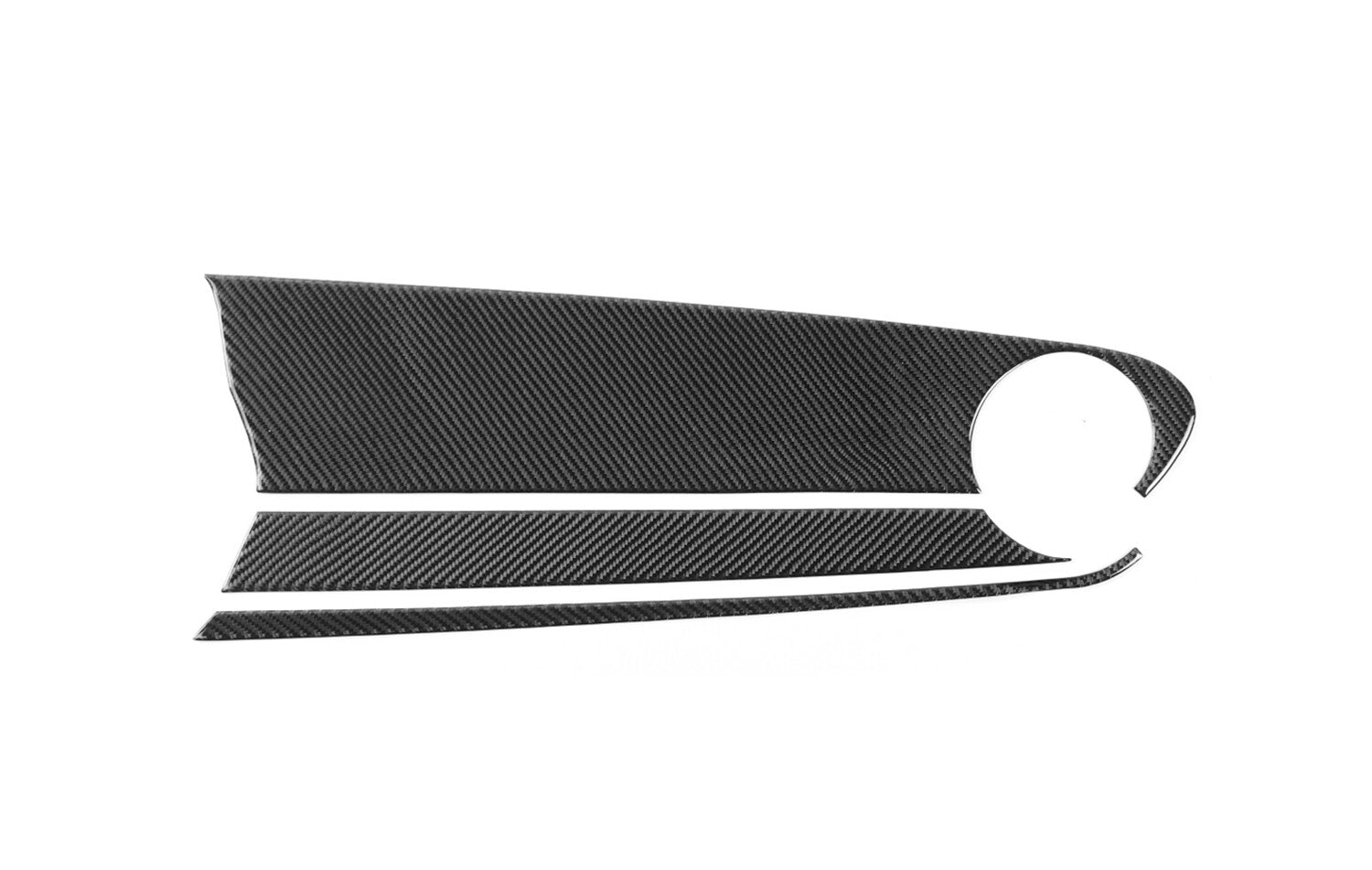for Chevrolet Camaro 2016-2021 for Co -Pilot Dashboard Cover Trim Real Carbon Fiber