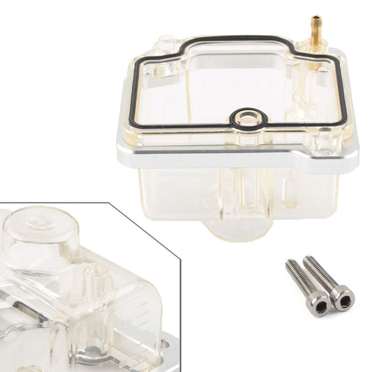 Transparent Carburetor Bottom Float Bowl Plastic Shell Fit I/II/III Carb