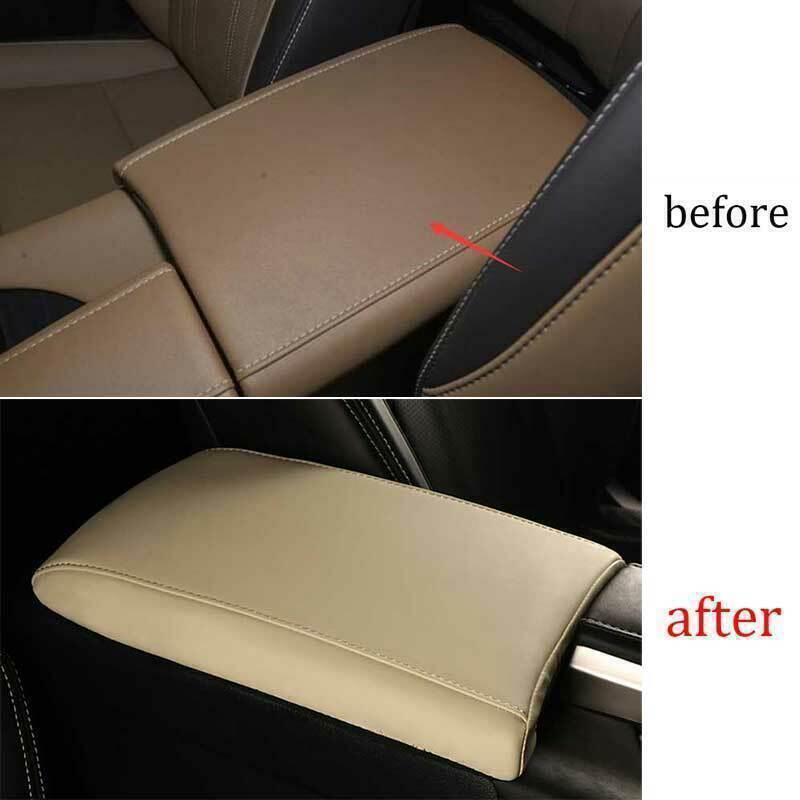 for Lexus RX350 450h 16-2022 Beige Leather Console Armrest Box Tray Cover Trim