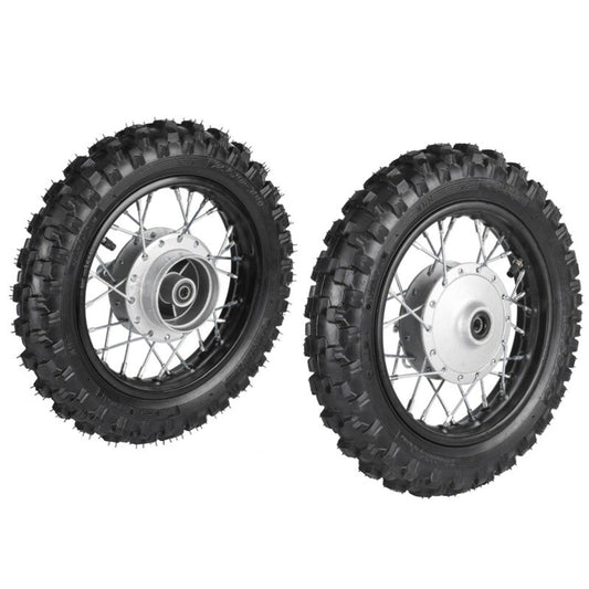 2.50-10 Front and rear tire rims 1.4x10 for Honda CRF50 XR50 Pit bicycle SSR 70cc