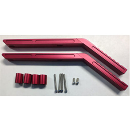 Red Rear Grab Handles Bar Aluminum Fit for Jeep for Wrangler JK 2007-2018 Hand Mount