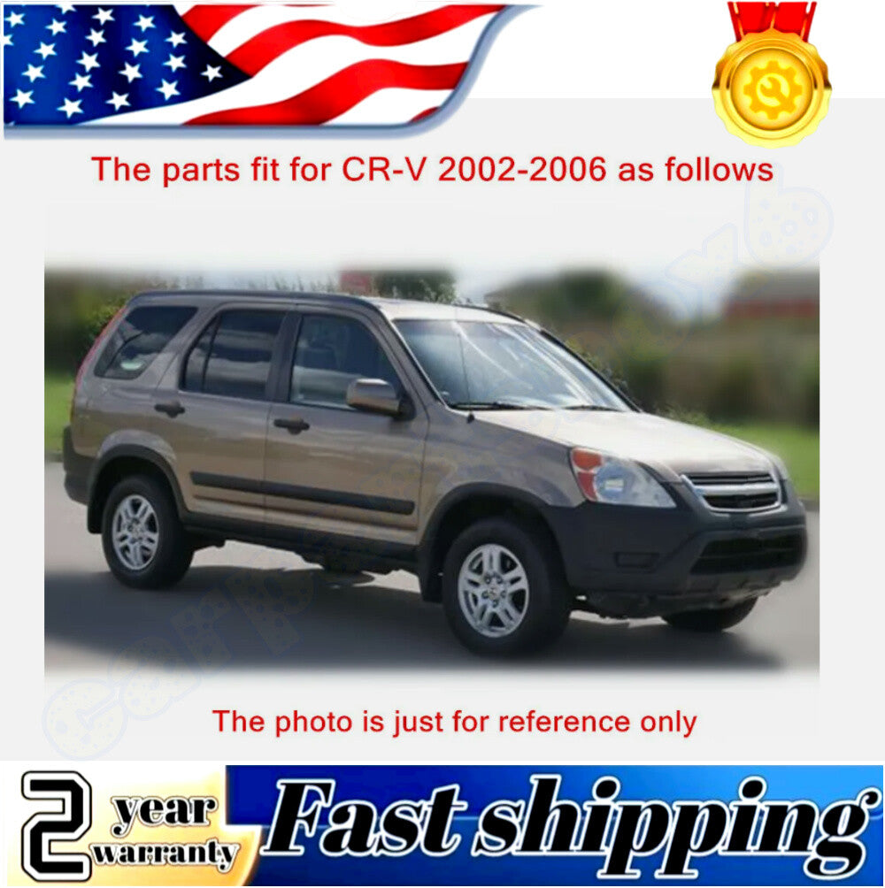 2-Piece Front L  R Opening Weatherstrip Sealing for Honda CR-V 2002-2006