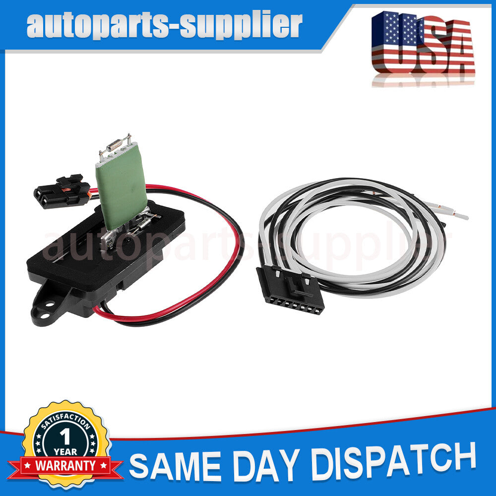 Heater blower motor resistor 89019088, suitable for Chevrolet Silverado 1500 and for Cadillac for GMC