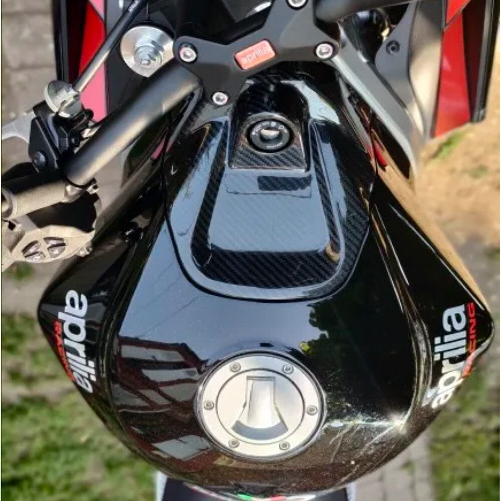 Carbon Fiber Ignition Lock Front Fairing Cowl Cover For RS660 Tuono660