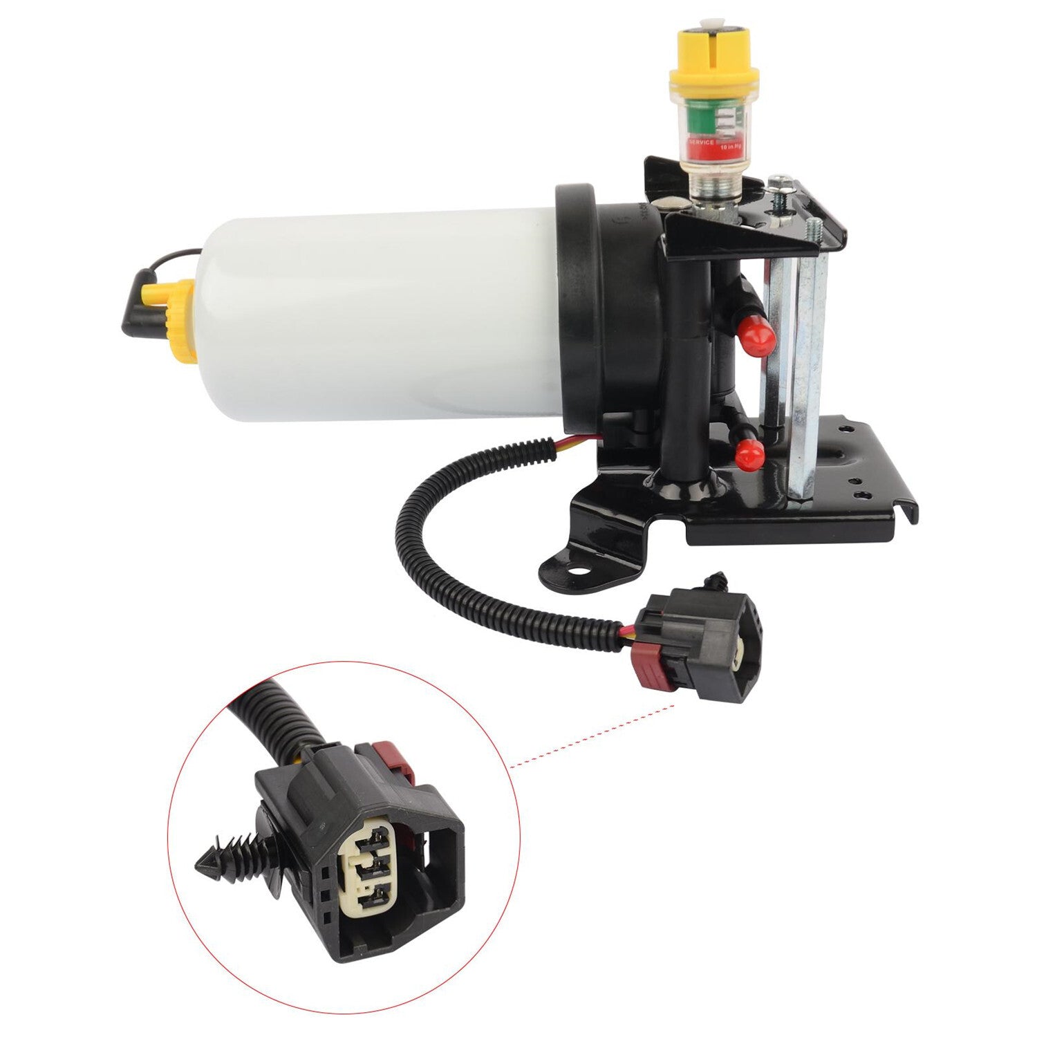 Fuel Filter Housing 1685716 Fits for Ford TRANSIT MK7 2.2L 2.4L 3.2L 6C119155BE