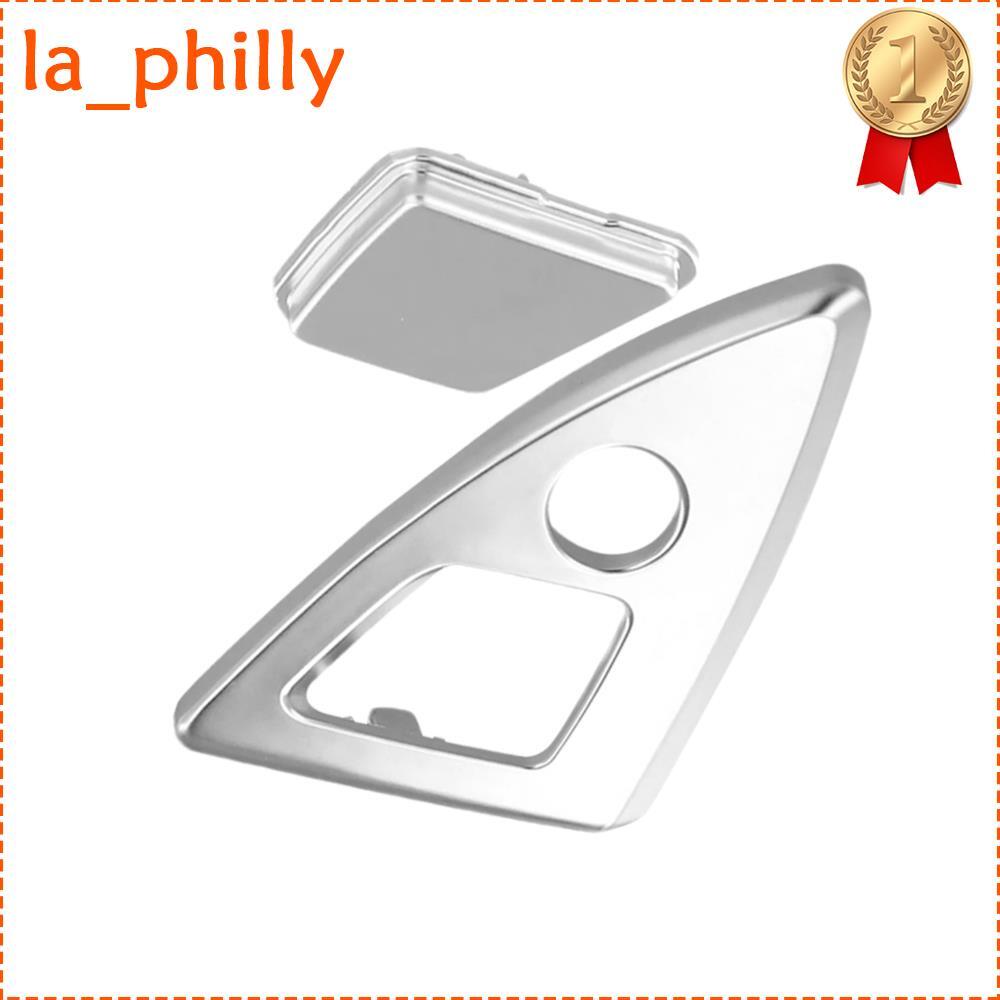 51169277348 Console Lock Cylinder Trim Cover For F10 F11 M5 2014-2016 Silver