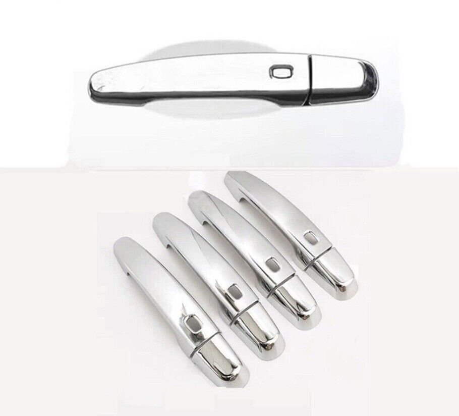 For 2016-2018 for Chevrolet Malibu ABS Chrome Side 4 for Smart Door Handle Cover Trim 8X