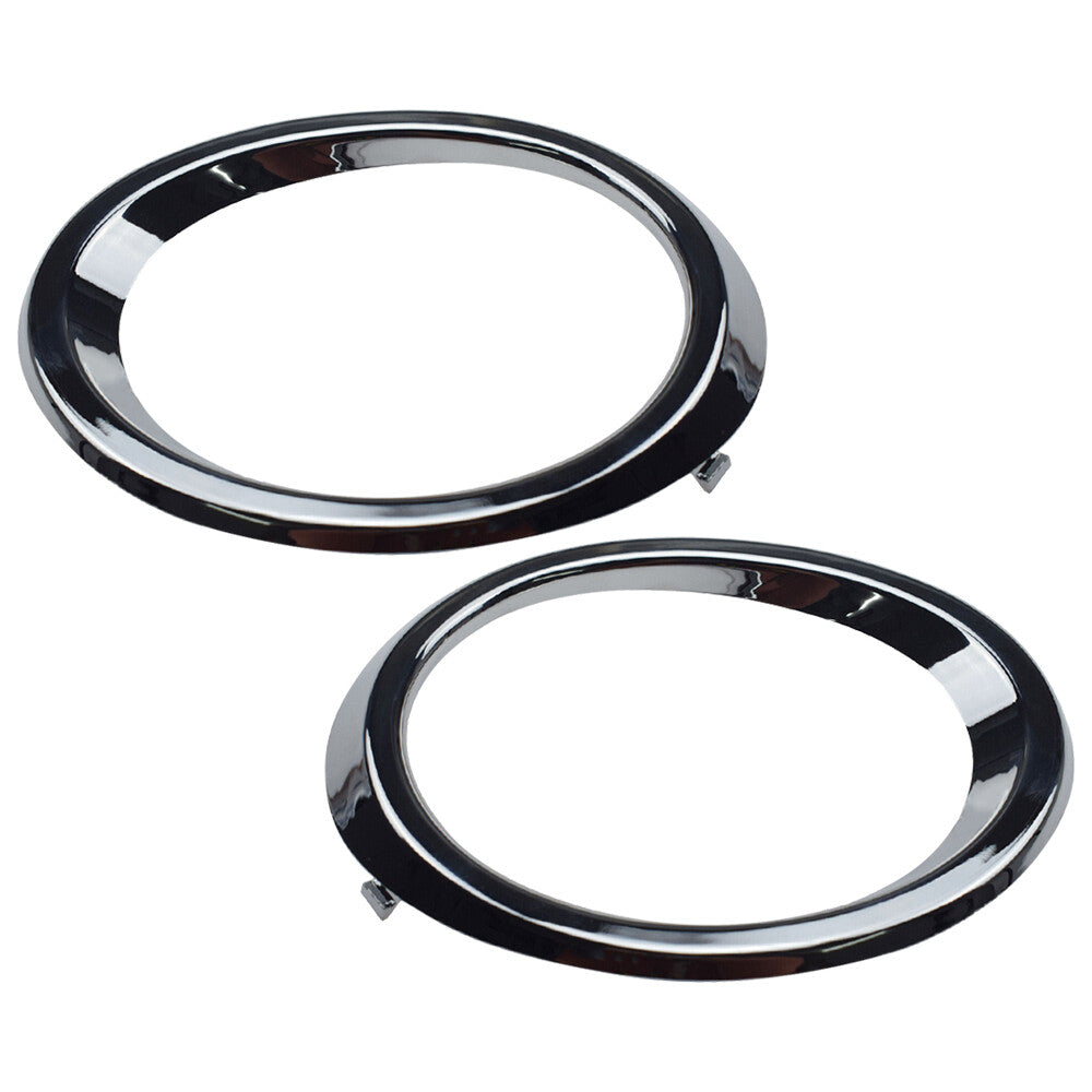 2X For 2012-2014 for Toyota for Camry SE Chrome Fog Light Trim Cover Cap Right+Left Side