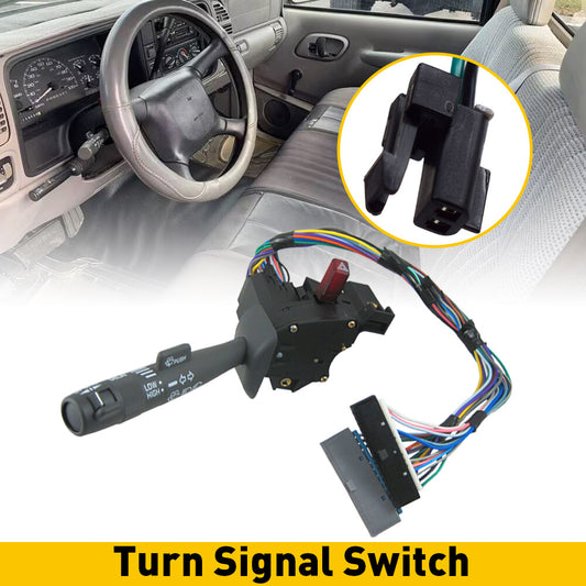 Wiper turn signal switch for Chevrolet C1500, K1500 4.3L, 5.0L, and 5.7L engines (1995-1998). Made in the USA.